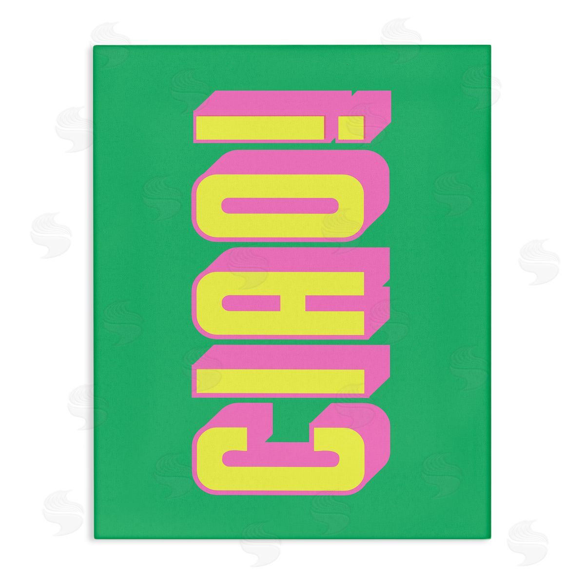 Ciao Bold Lettering Canvas Wall Art, Home Decor by House of Lulu