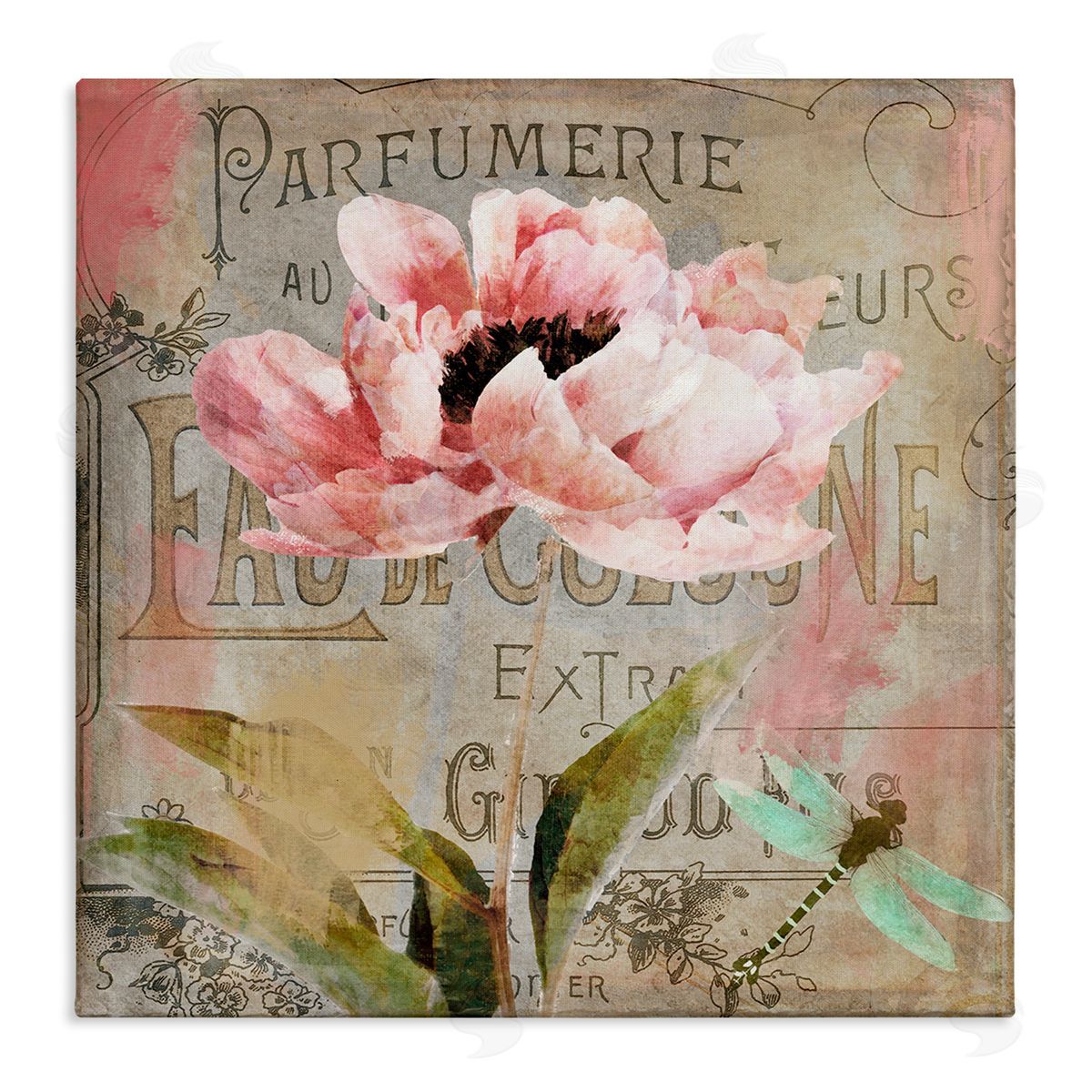 French Vintage Blossom Canvas Wall Art, Home Decor by Sasha