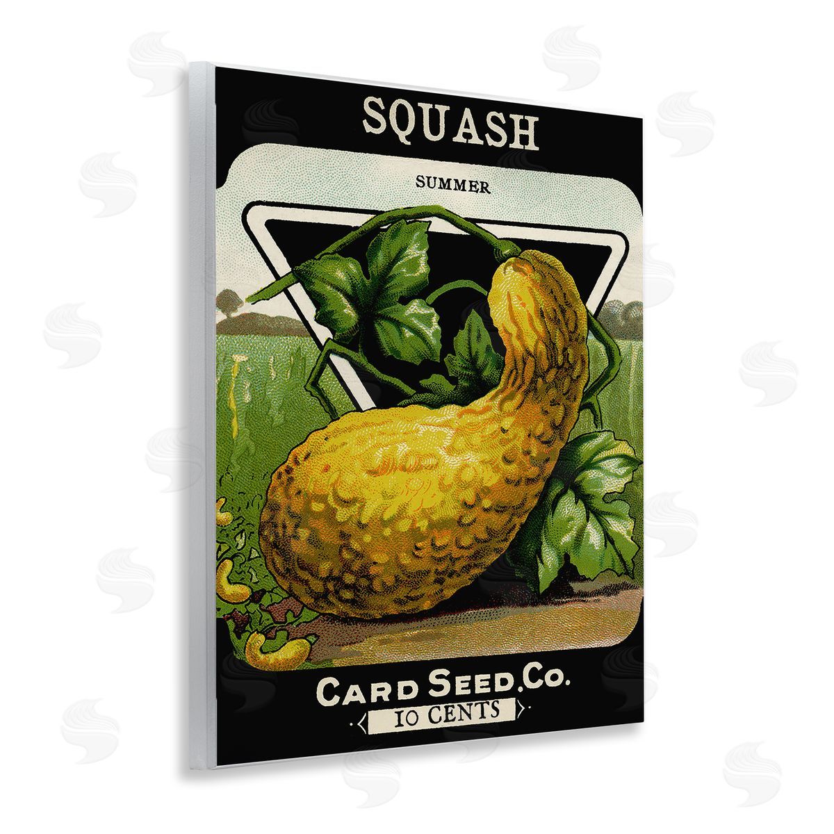Vintage Garden Squash Wood Plaque Wall Art, Home Decor by Stupell Studio