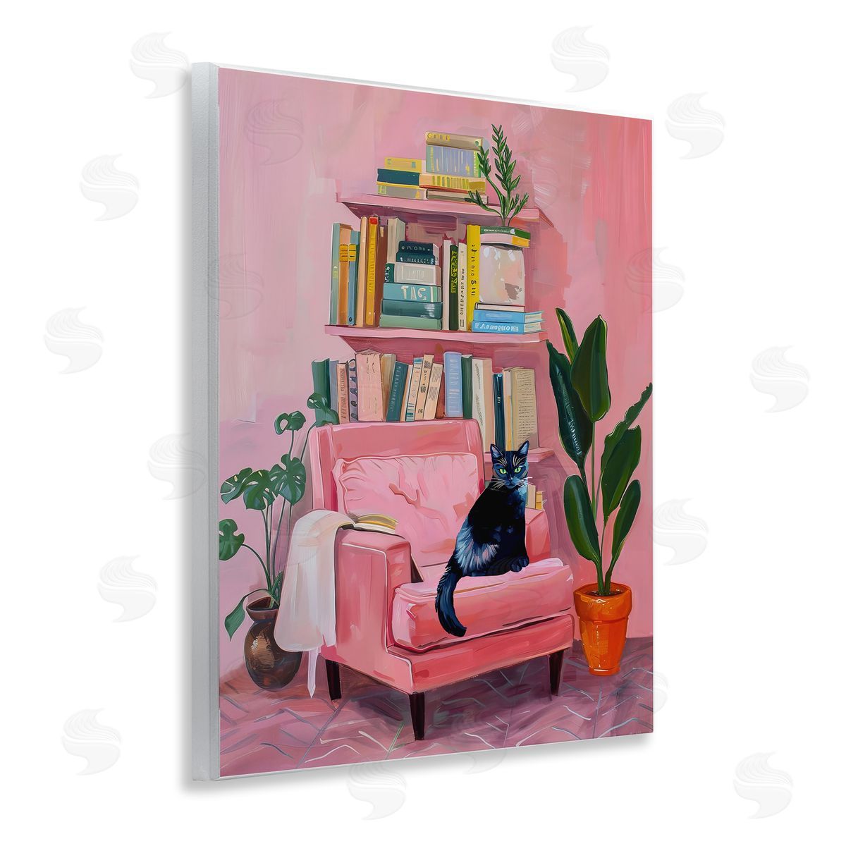 Calm & Cozy Pink Interior Wood Plaque Wall Art, Home Decor by Stupell Studio