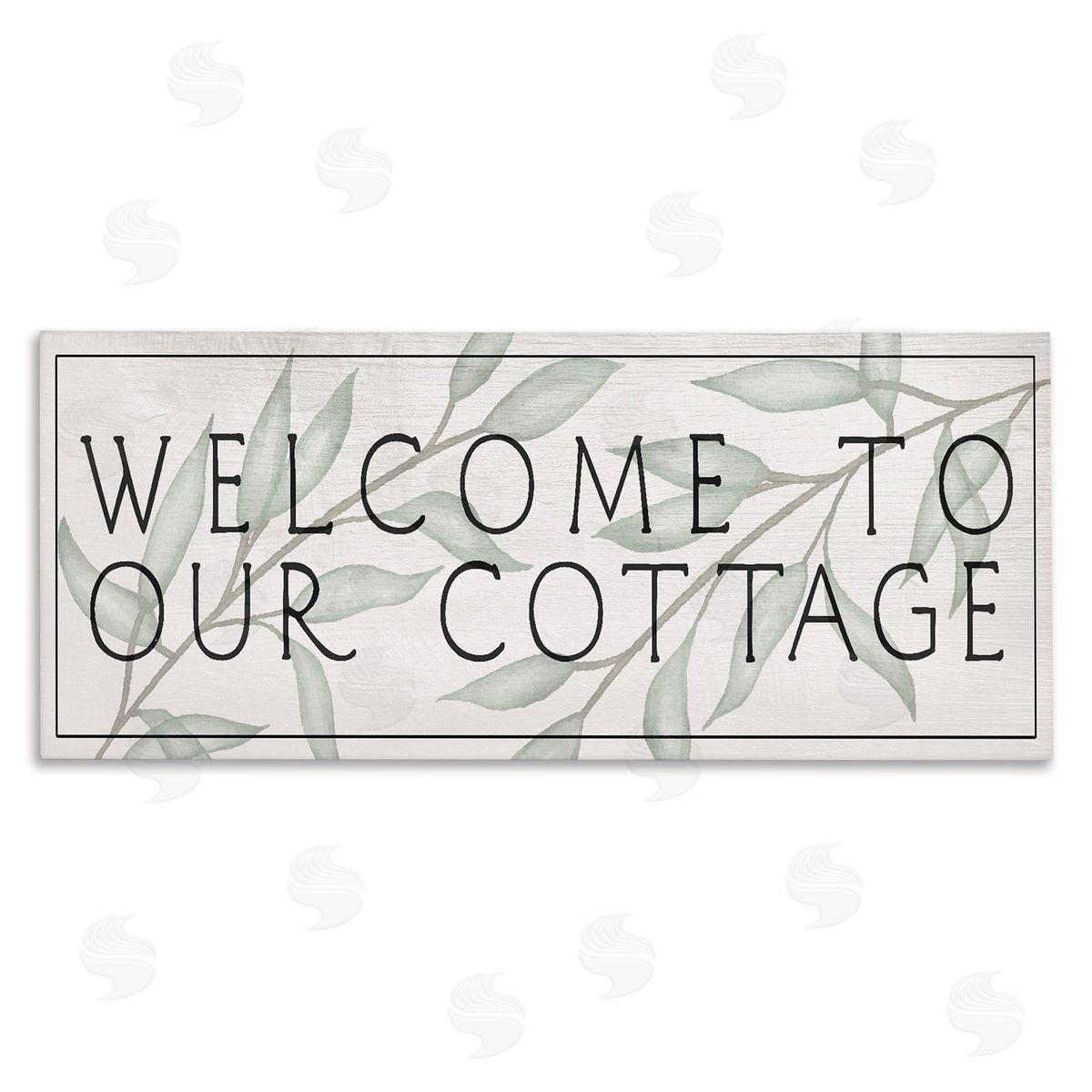 Rustic Cottage Welcome Canvas Wall Art, Home Decor by Stupell Studio
