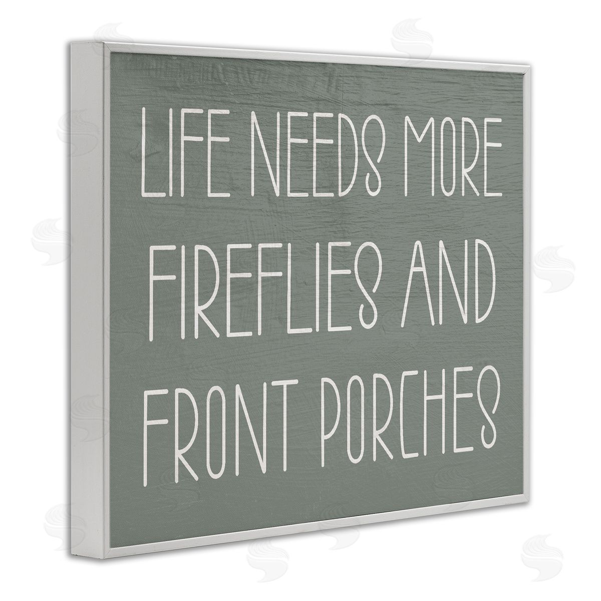 Fireflies & Front Porches White Frame Print Wall Art, Home Decor by Stupell Studio