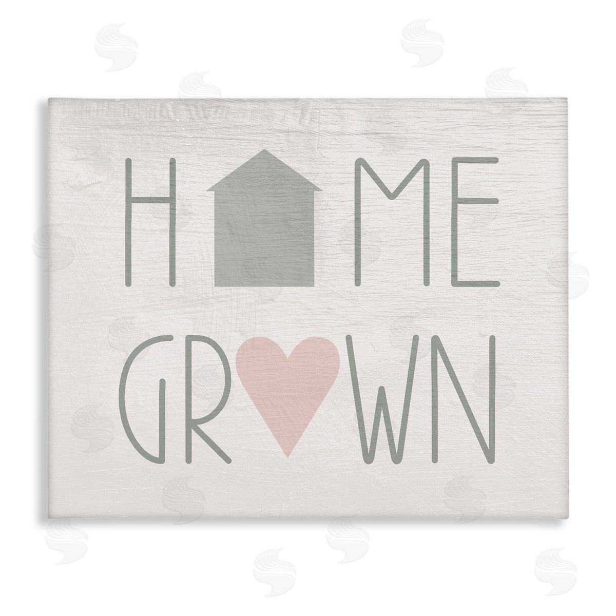 Home Grown Country Words Canvas Wall Art, Home Decor by Stupell Studio