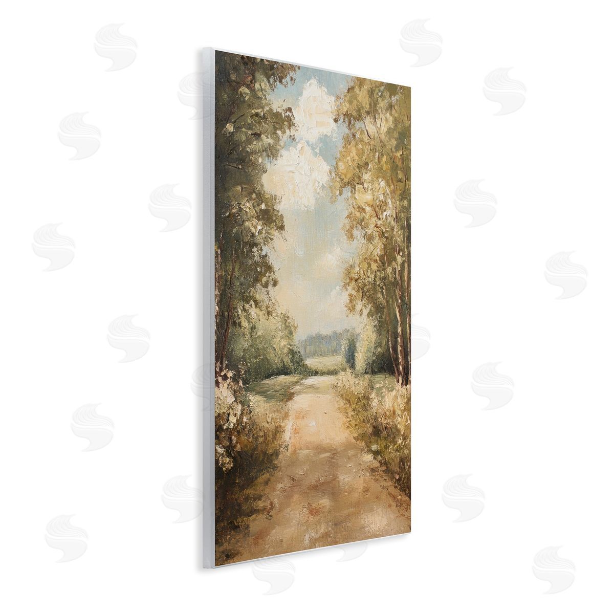 Walk Through Country Forest Wood Plaque Wall Art, Home Decor by Petal Prints Design