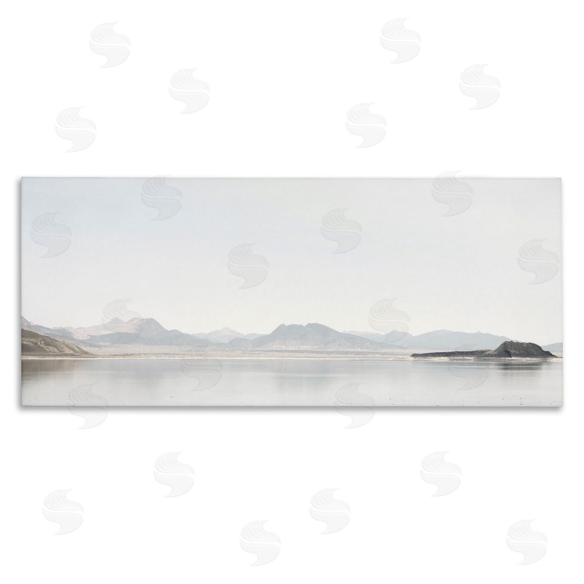 Misty Morning Mountain Canvas Wall Art, Home Decor by Gemma Bardot