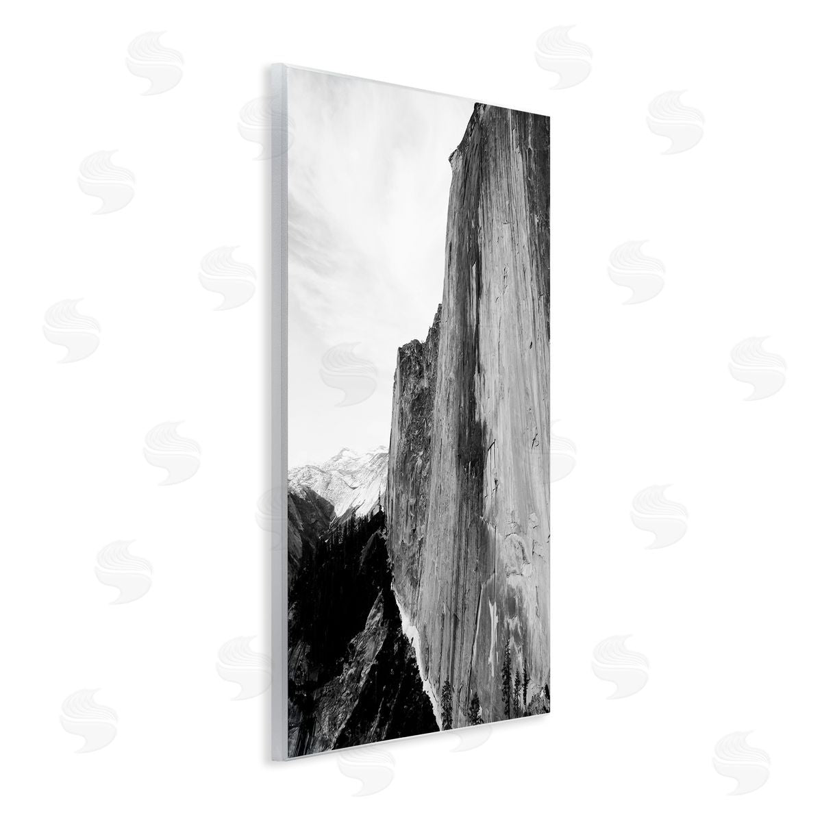 Tall Natural Cliff at Yosemite Wood Plaque Wall Art, Home Decor by Gemma Bardot