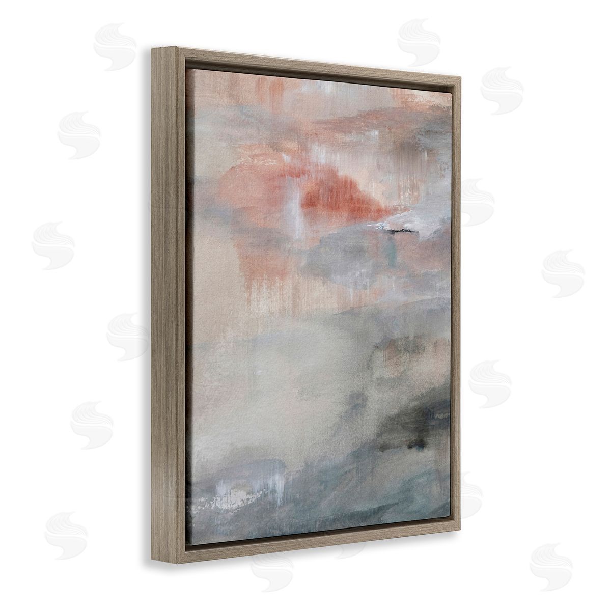 Hope Bainbridge Sunswept Neutral Abstraction Canvas Wall Art Print