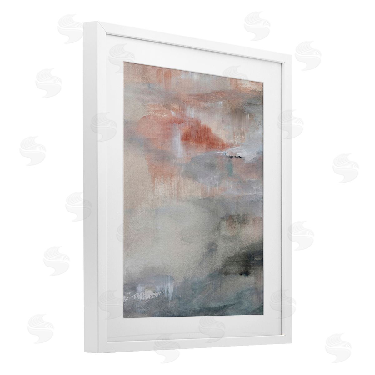 Hope Bainbridge Sunswept Neutral Abstraction Canvas Wall Art Print