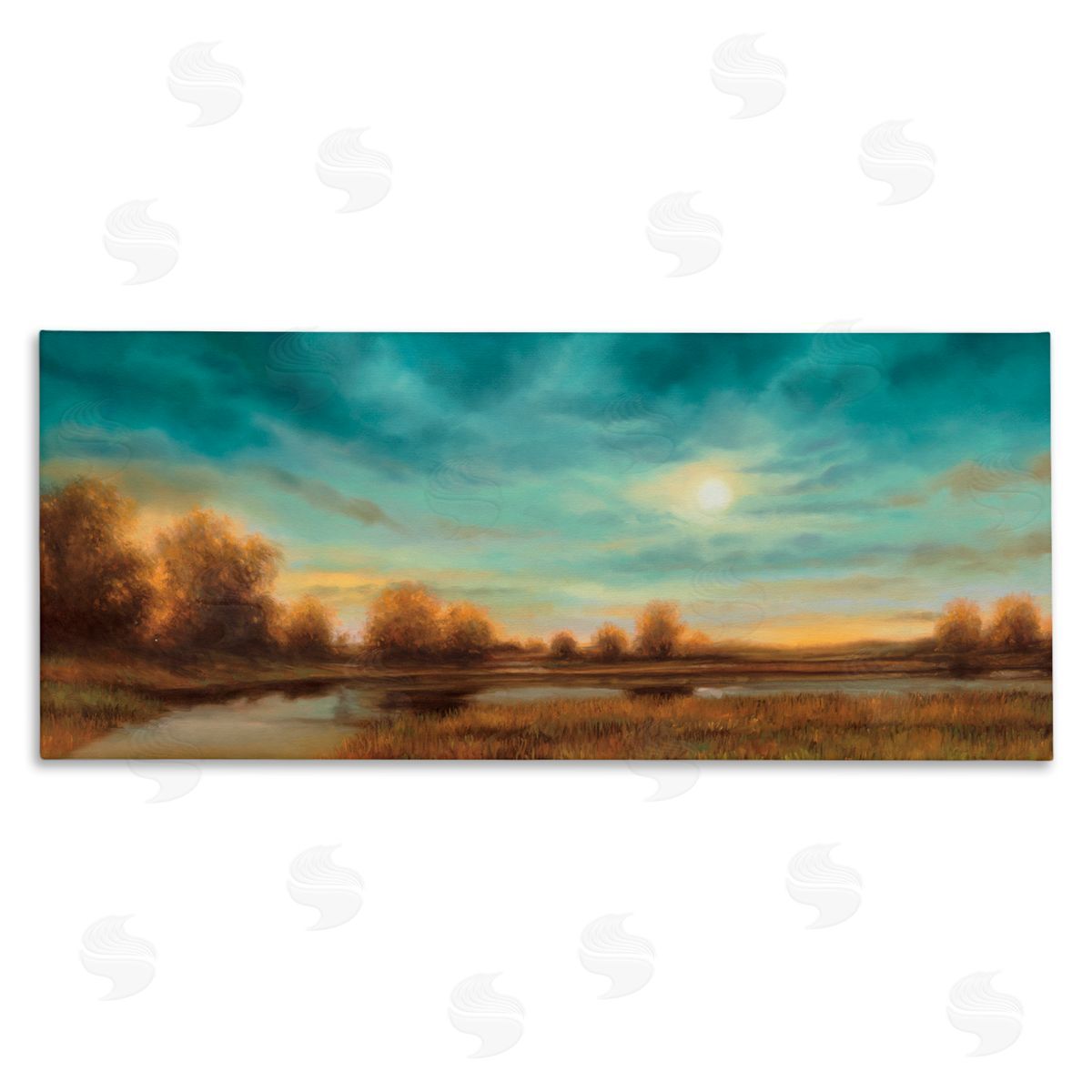 Gregory Williams Evening Approaches Landscape Canvas Wall Art Print