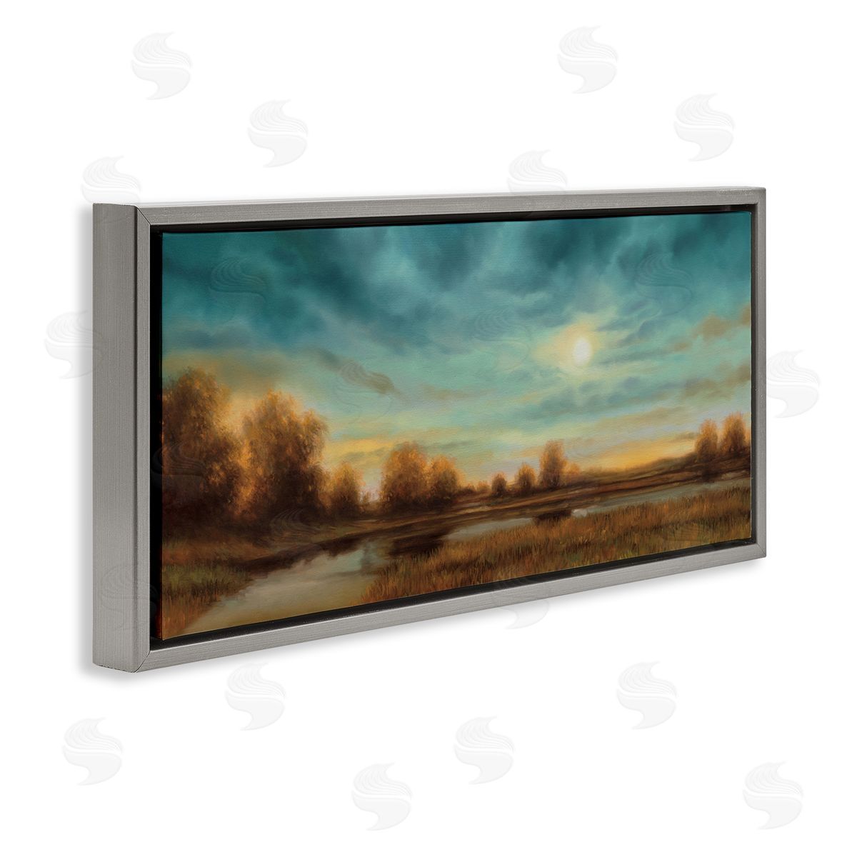 Gregory Williams Evening Approaches Landscape Canvas Wall Art Print