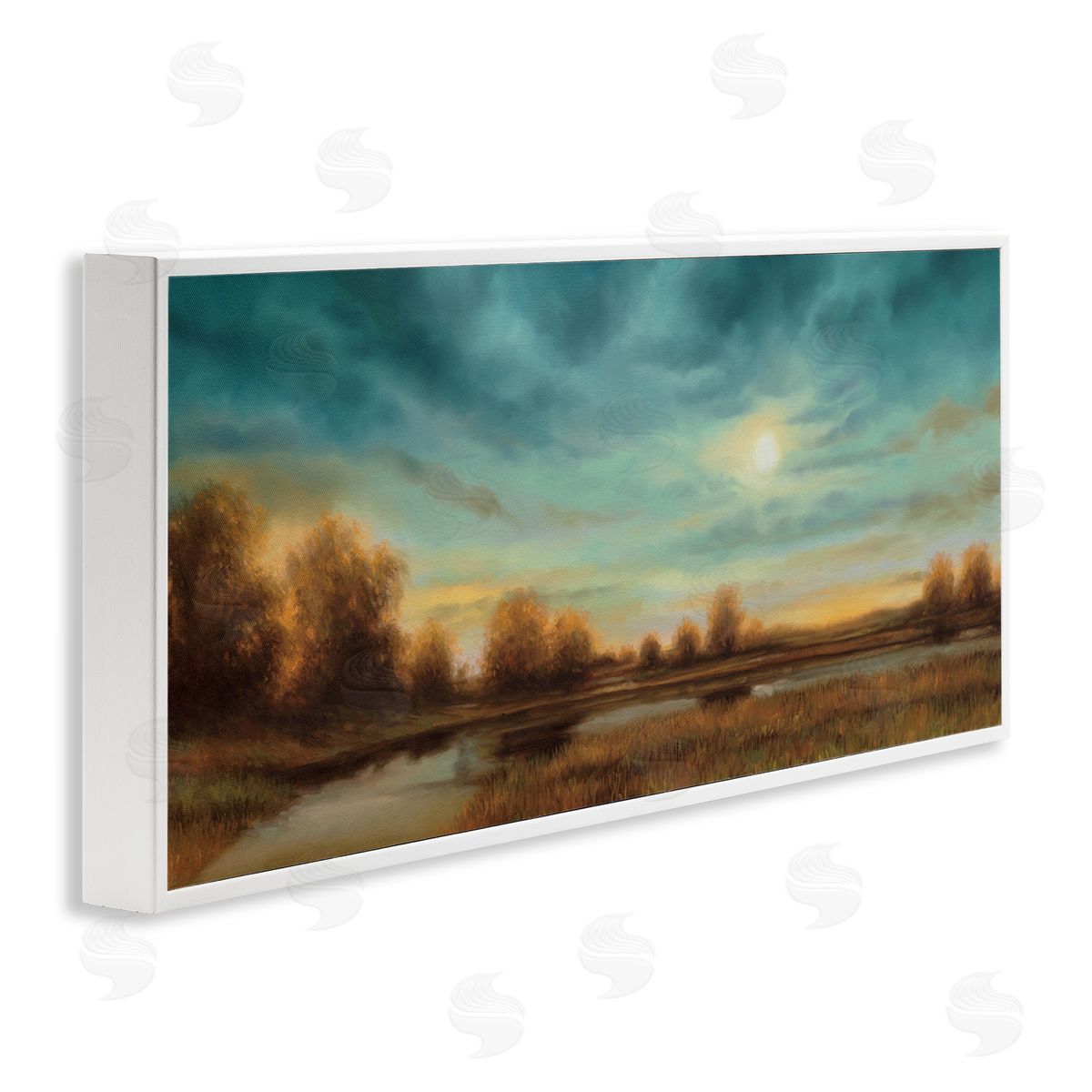 Gregory Williams Evening Approaches Landscape Canvas Wall Art Print