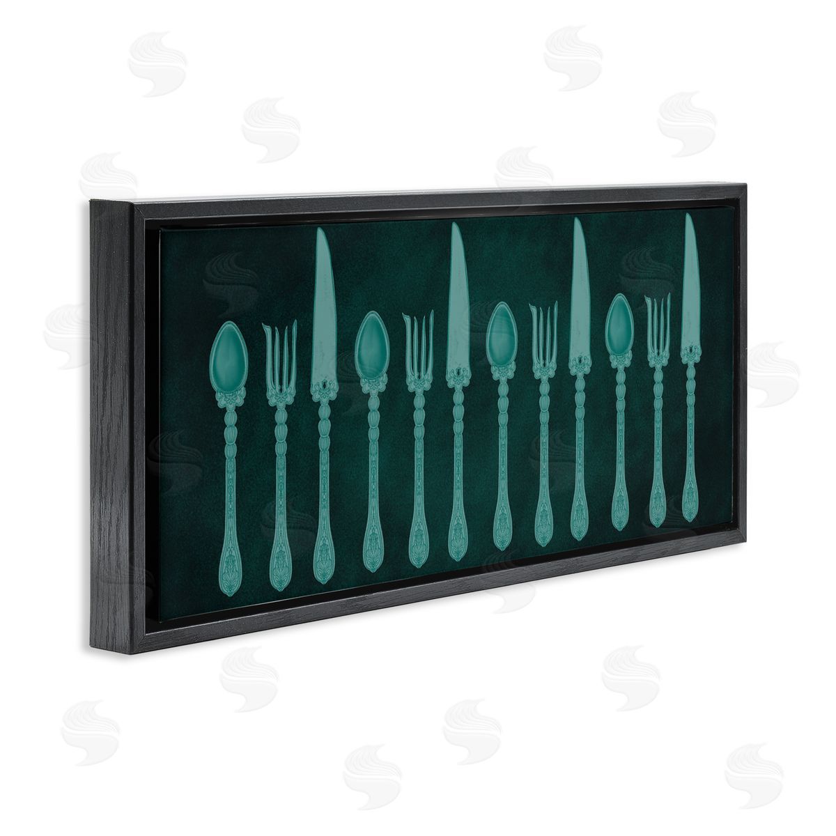 Giao Williams Vintage Cutlery Collection Canvas Wall Art Print