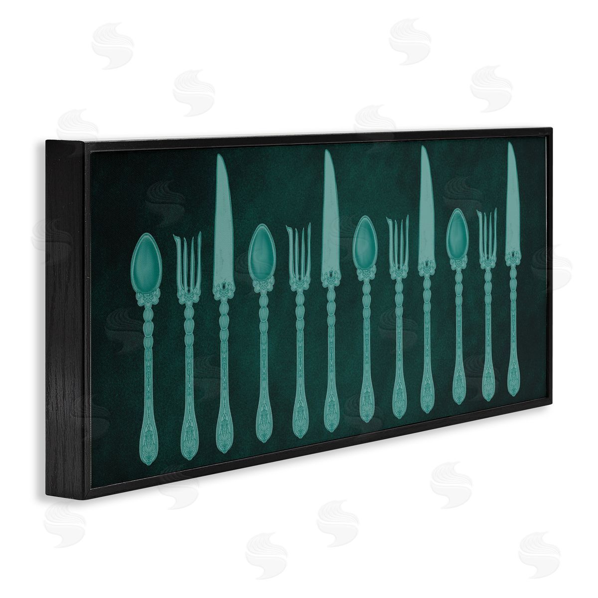 Giao Williams Vintage Cutlery Collection Canvas Wall Art Print