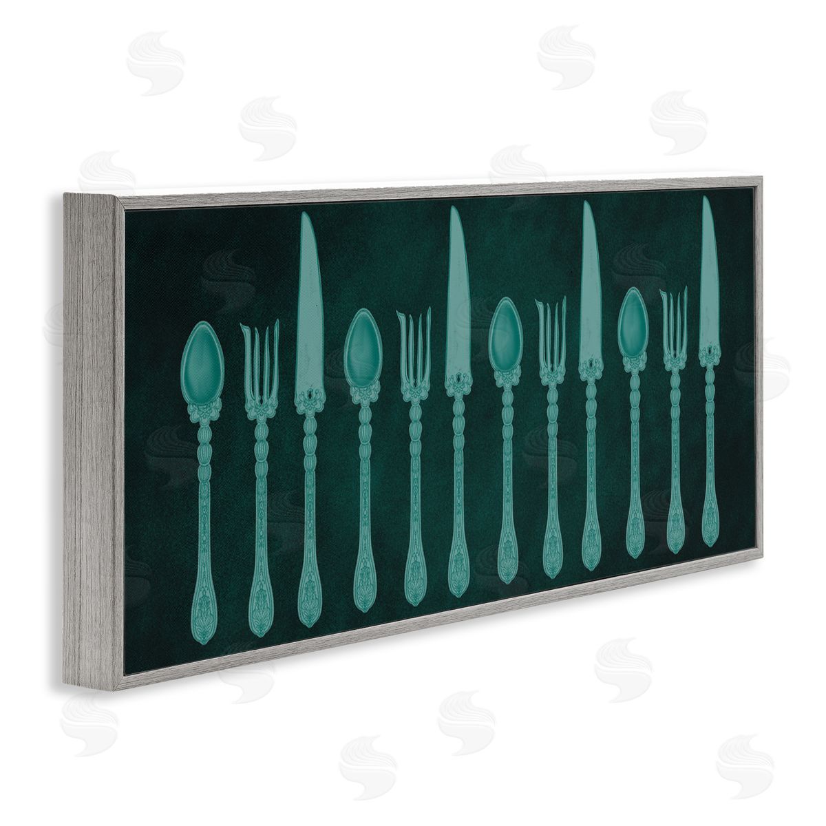 Giao Williams Vintage Cutlery Collection Canvas Wall Art Print