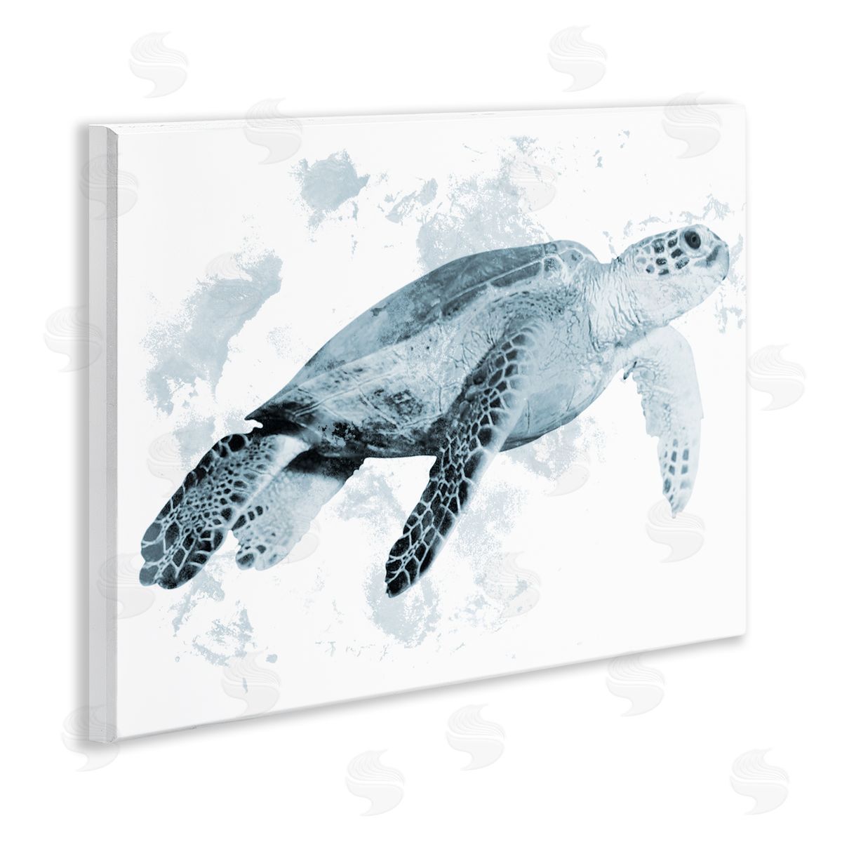 Marcus Prime Weathered Sea Turtle Canvas Wall Art Print