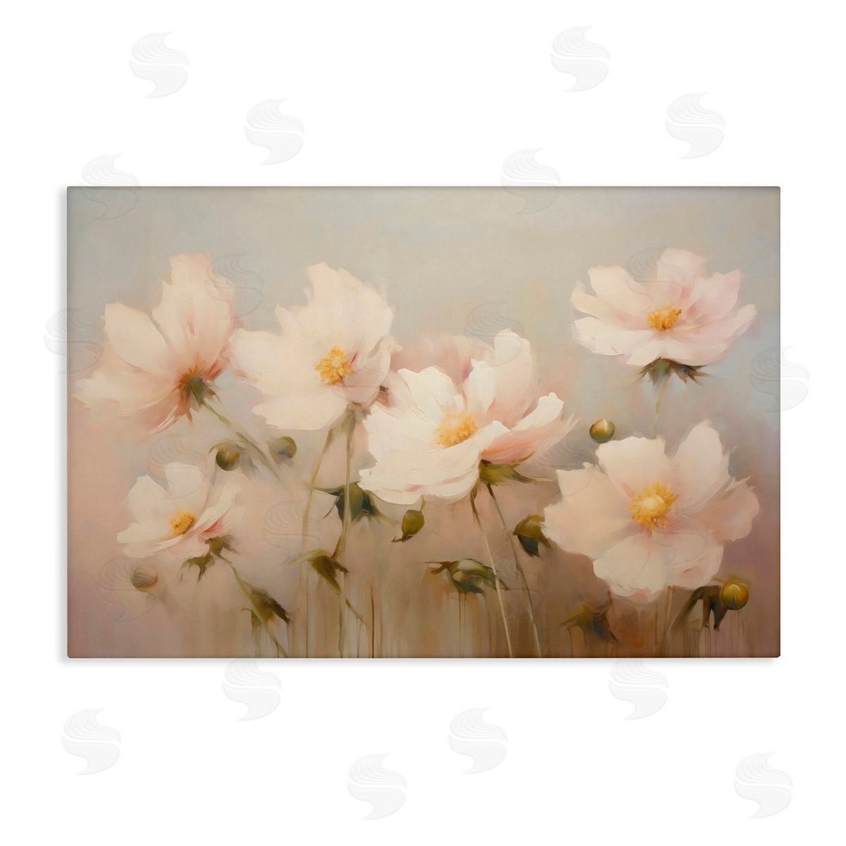 LSR Creative Studio Faded Pink Blossoms Canvas Wall Art Print