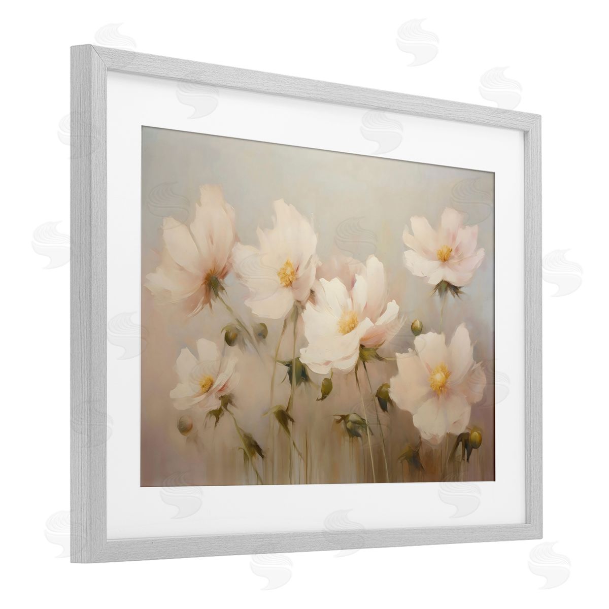LSR Creative Studio Faded Pink Blossoms Canvas Wall Art Print