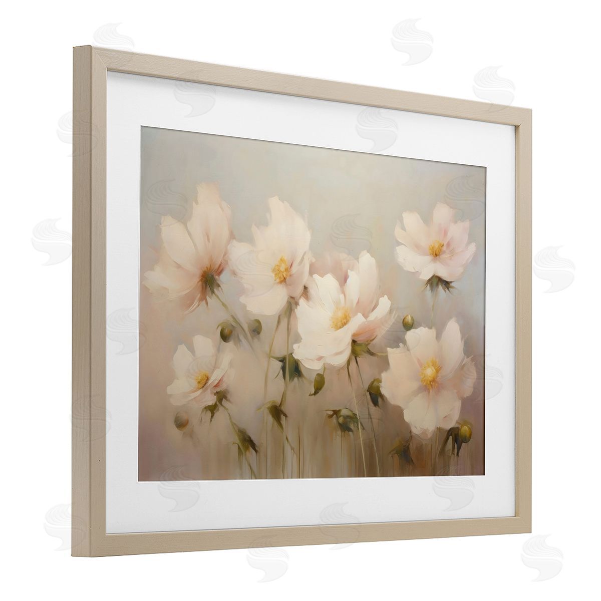 LSR Creative Studio Faded Pink Blossoms Canvas Wall Art Print