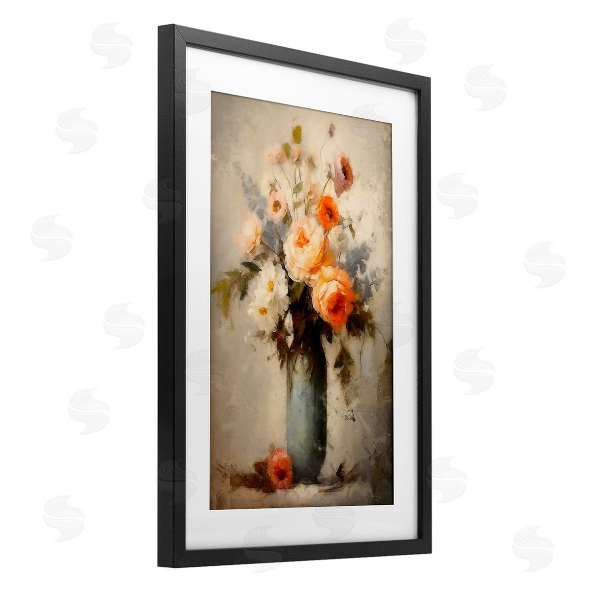 LSR Creative Studio Floral Romance Bouquet Canvas Wall Art Print