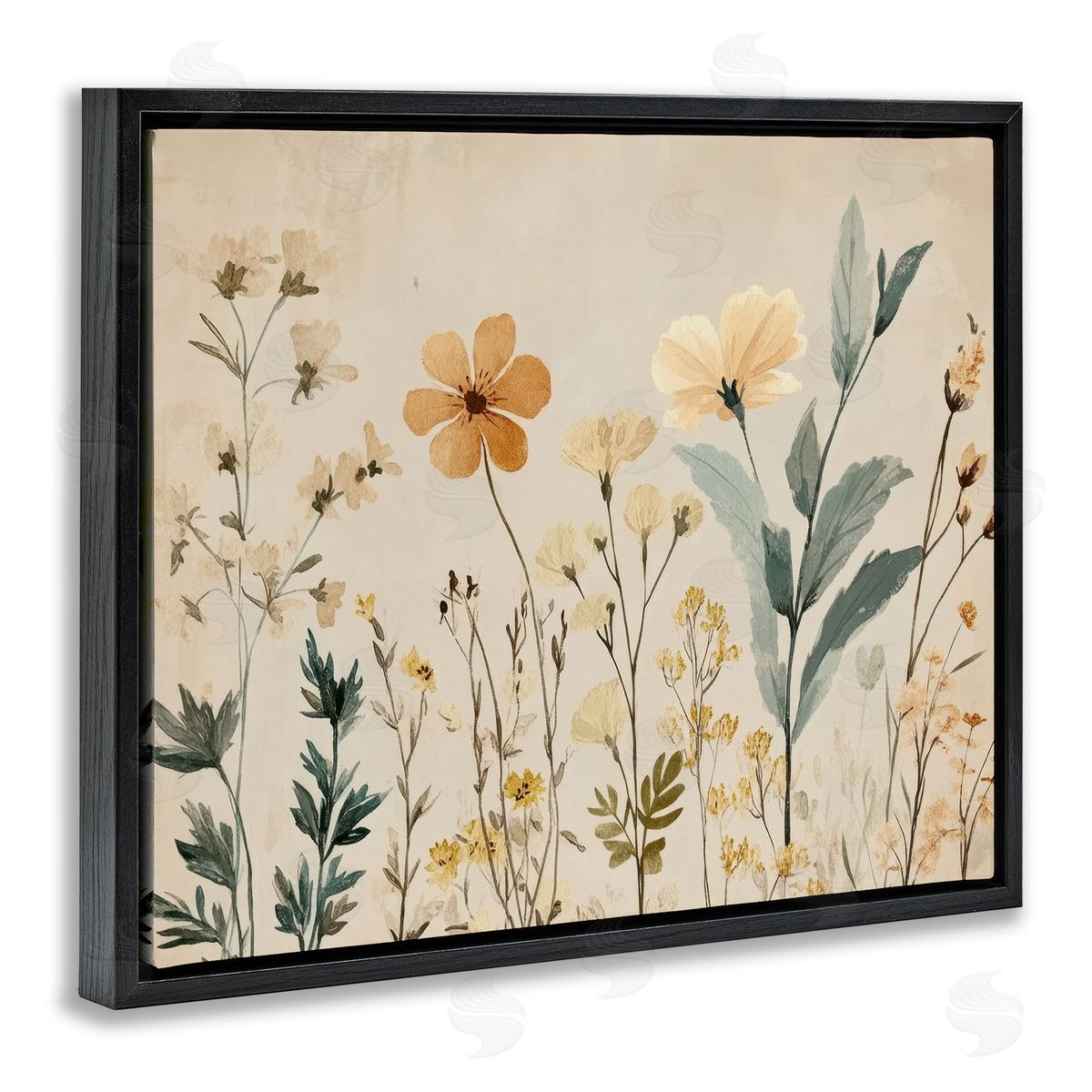 Petal Prints Design Free Flowers Foliage Canvas Wall Art Print