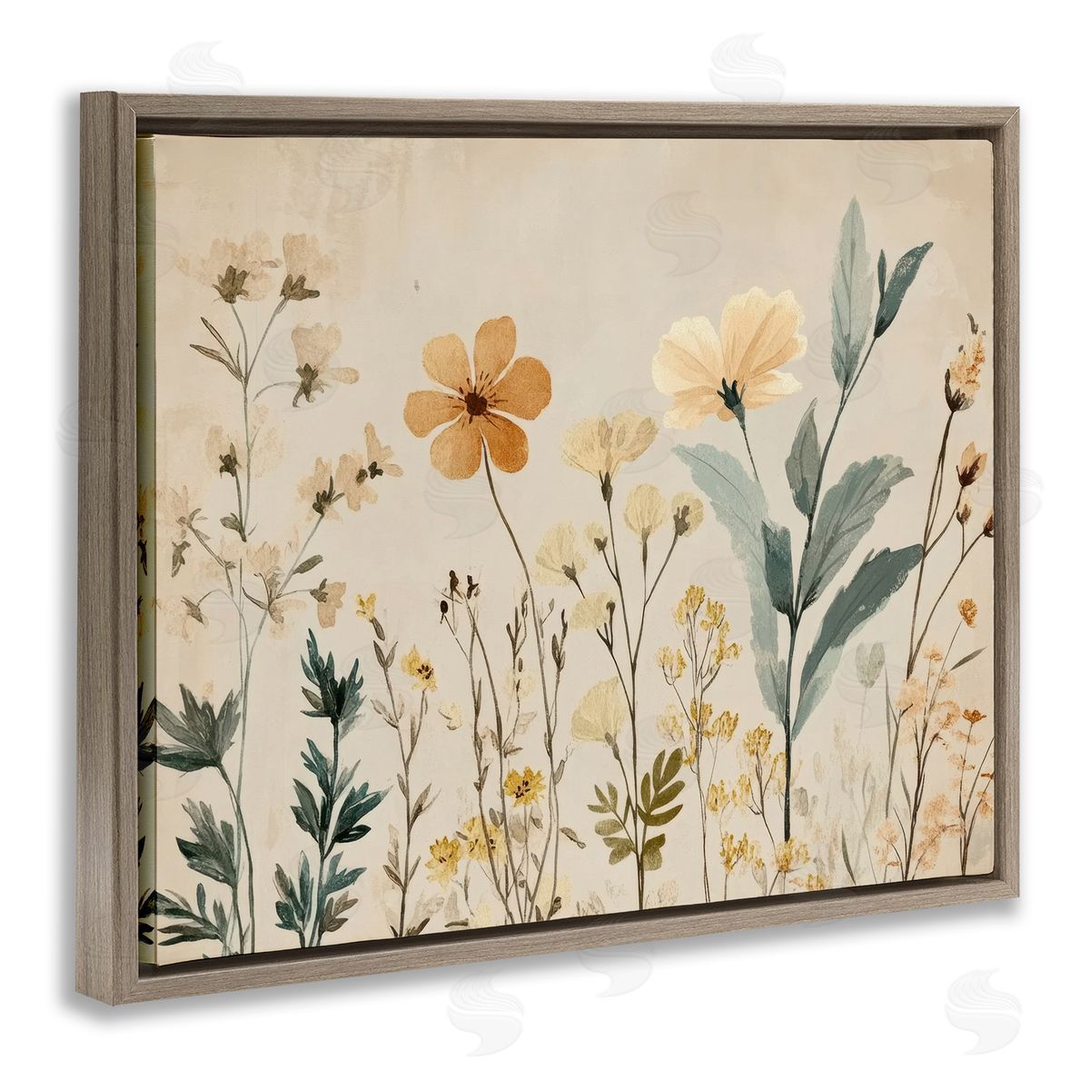 Petal Prints Design Free Flowers Foliage Canvas Wall Art Print