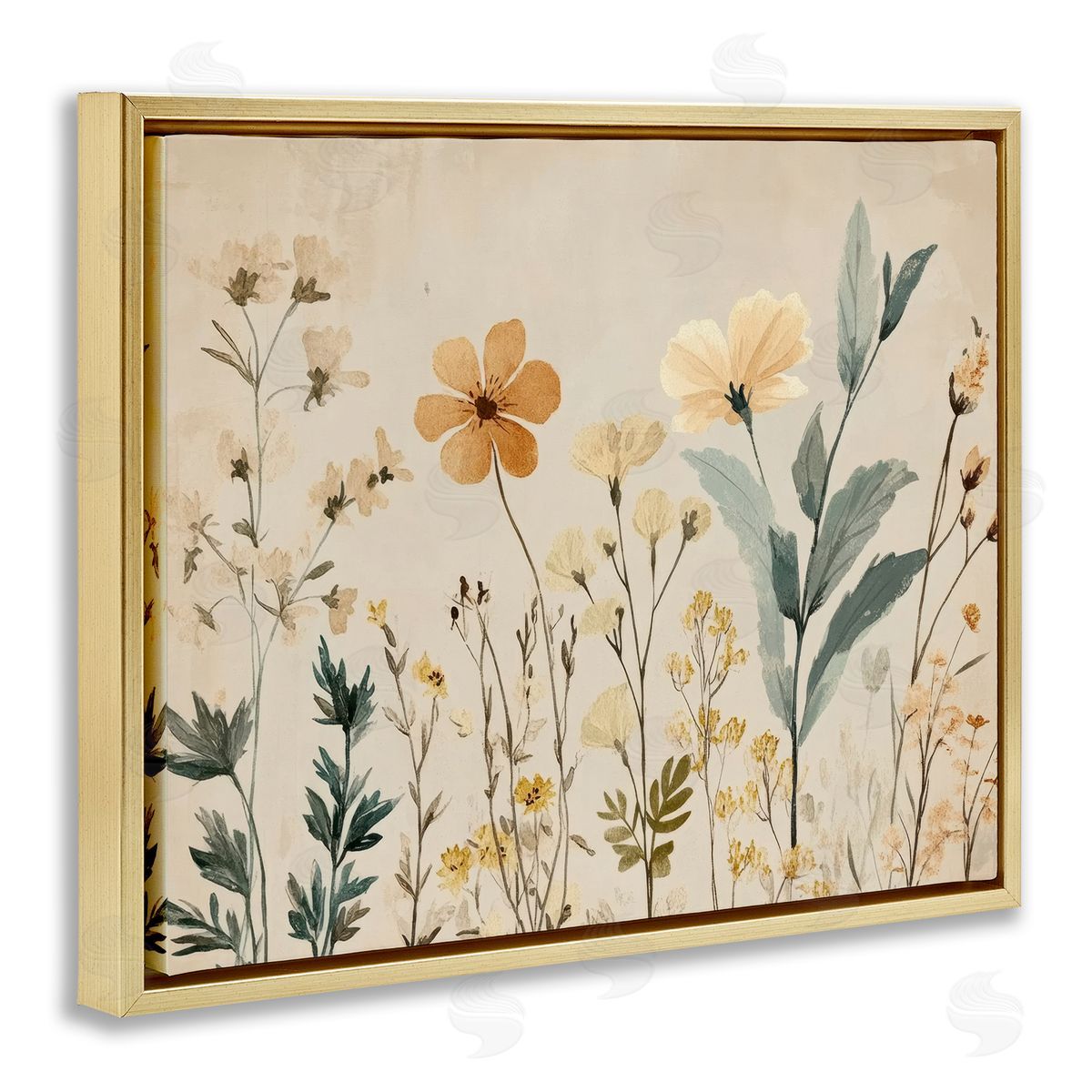 Petal Prints Design Free Flowers Foliage Canvas Wall Art Print