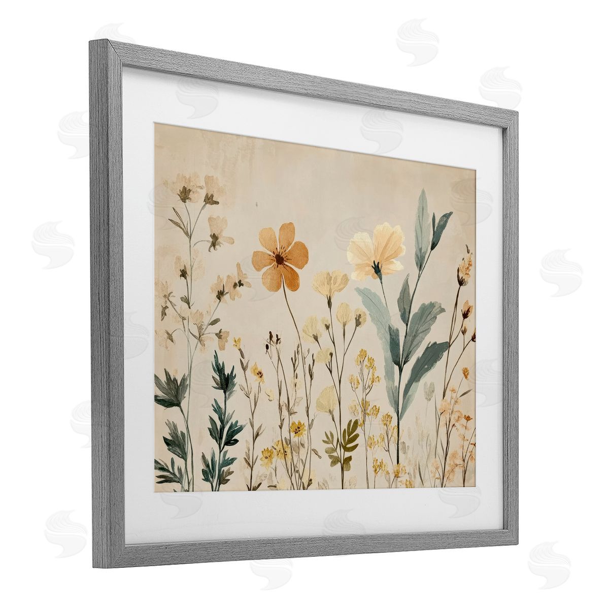 Petal Prints Design Free Flowers Foliage Canvas Wall Art Print