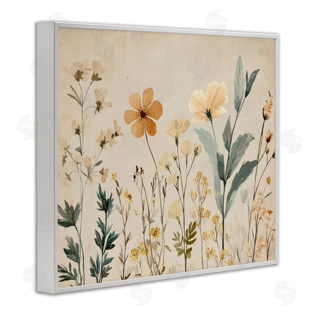 Petal Prints Design Free Flowers Foliage Canvas Wall Art Print