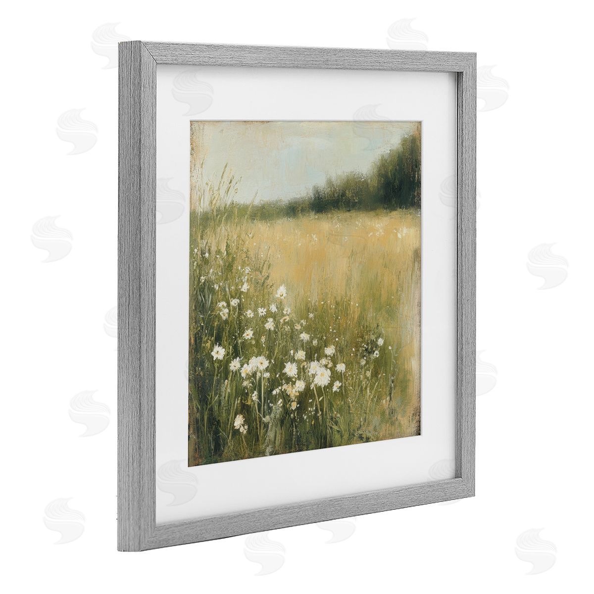 Petal Prints Design Daisy Dream Field Canvas Wall Art Print