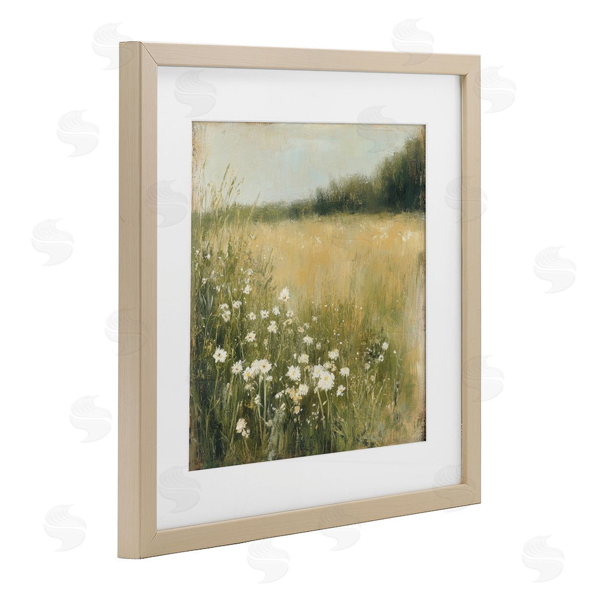 Petal Prints Design Daisy Dream Field Canvas Wall Art Print