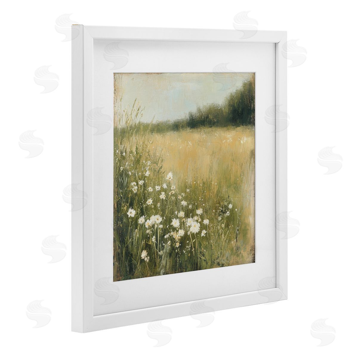 Petal Prints Design Daisy Dream Field Canvas Wall Art Print