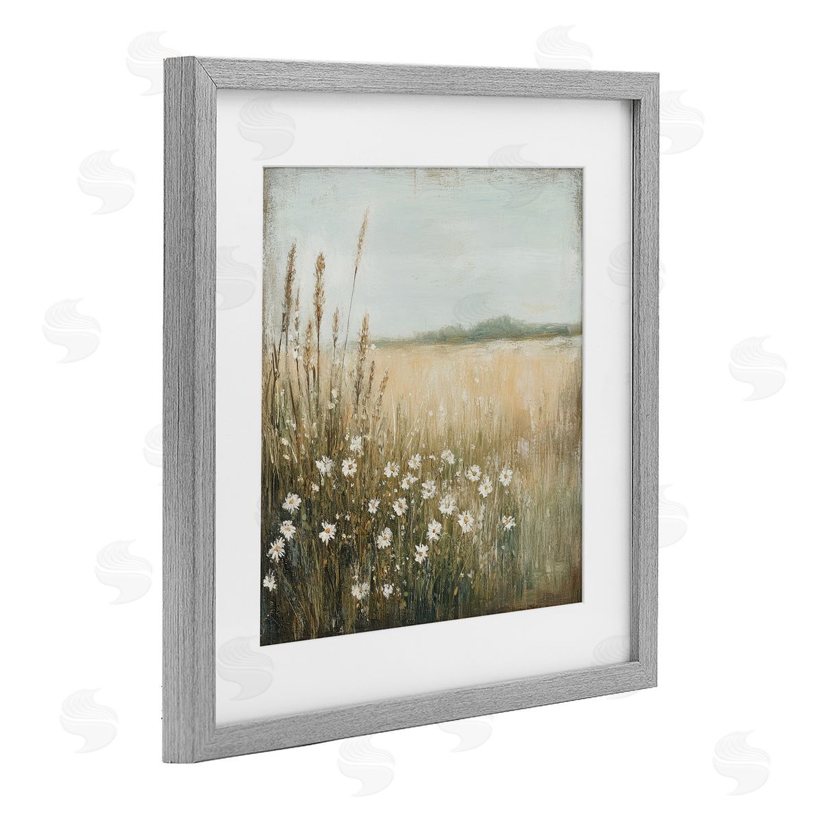 Petal Prints Design Daisy Dream Landscape Canvas Wall Art Print