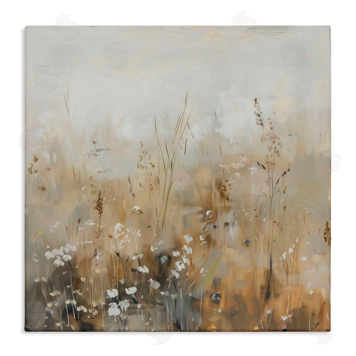 LSR Creative Studio Wildflower Brush Abstraction Canvas Wall Art Print