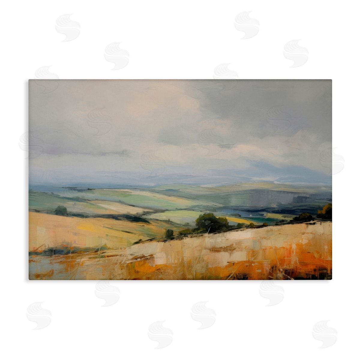 LSR Creative Studio Neverending Landscape Horizon Canvas Wall Art Print