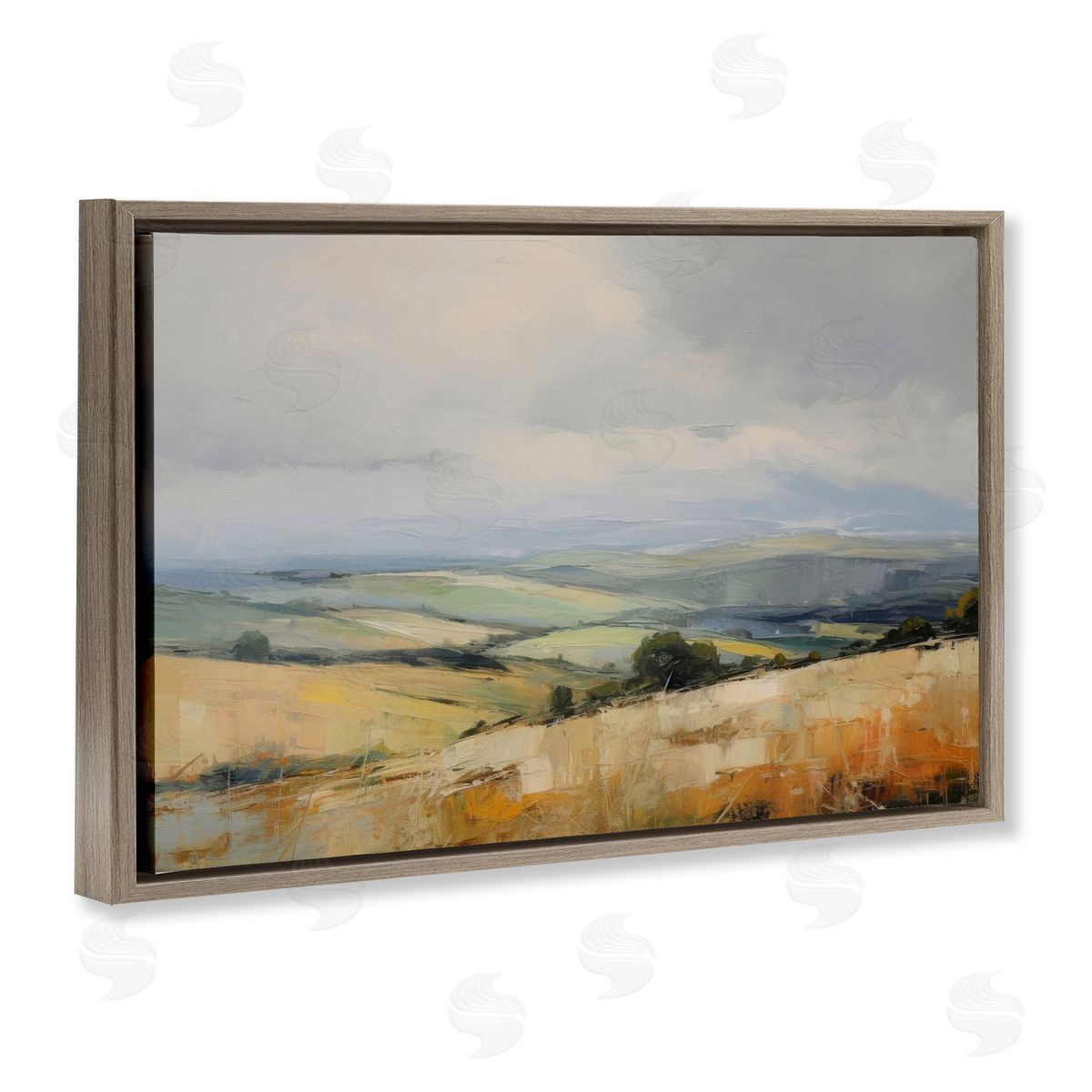 LSR Creative Studio Neverending Landscape Horizon Canvas Wall Art Print