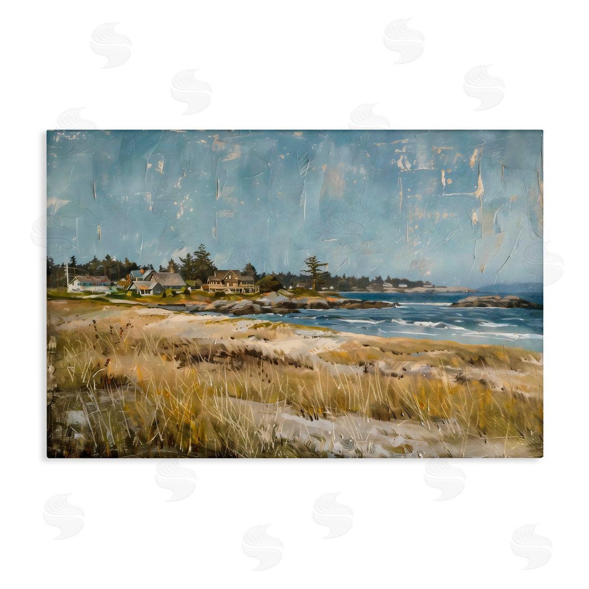 LSR Creative Studio Shoreline Splendor View Canvas Wall Art Print