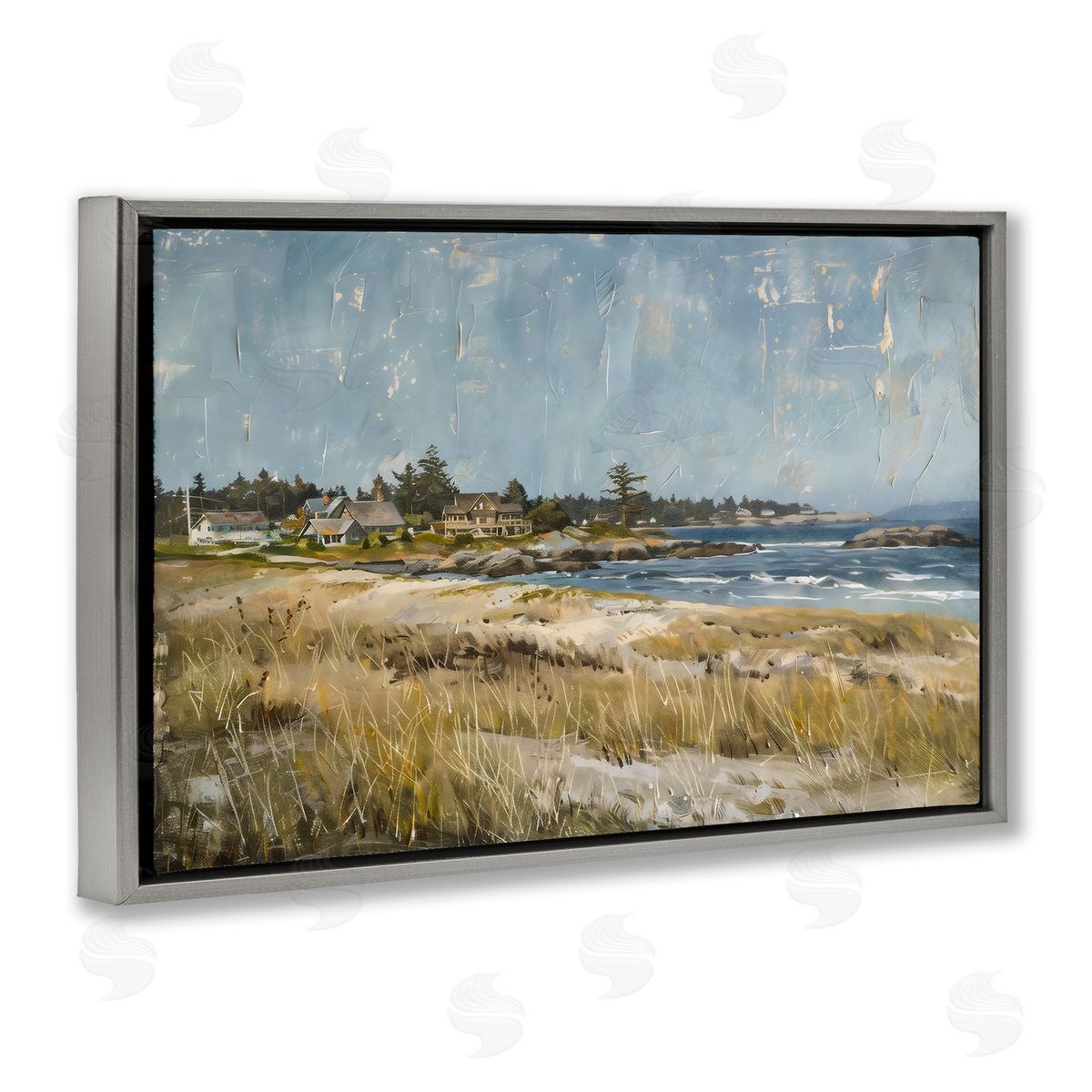 LSR Creative Studio Shoreline Splendor View Canvas Wall Art Print
