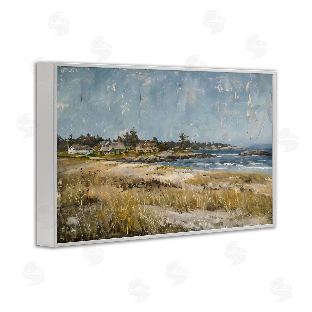 LSR Creative Studio Shoreline Splendor View Canvas Wall Art Print