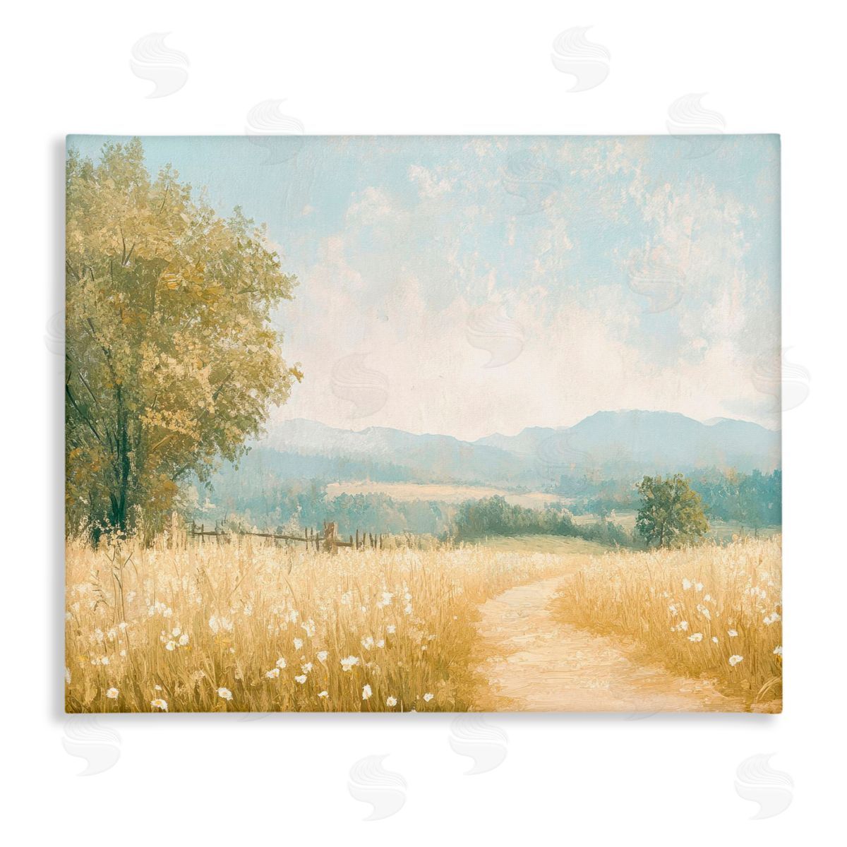 LSR Creative Studio Pastoral Wandering Path Canvas Wall Art Print
