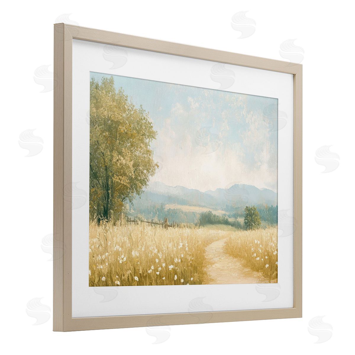 LSR Creative Studio Pastoral Wandering Path Canvas Wall Art Print