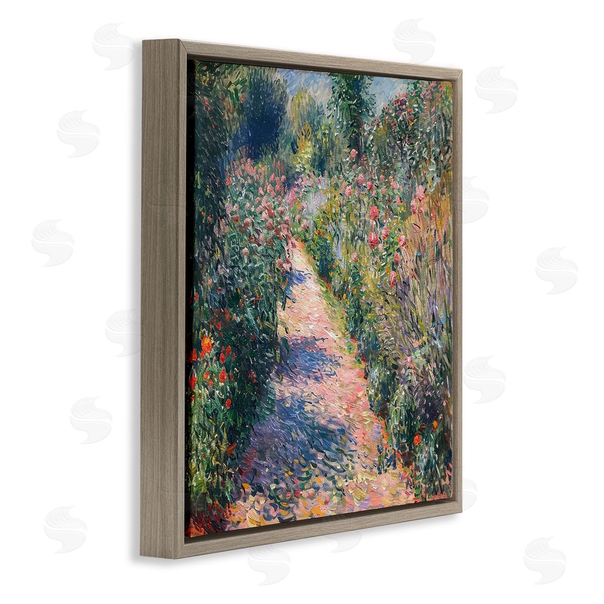 LSR Creative Studio Impressionist Wildflower Path Canvas Wall Art Print