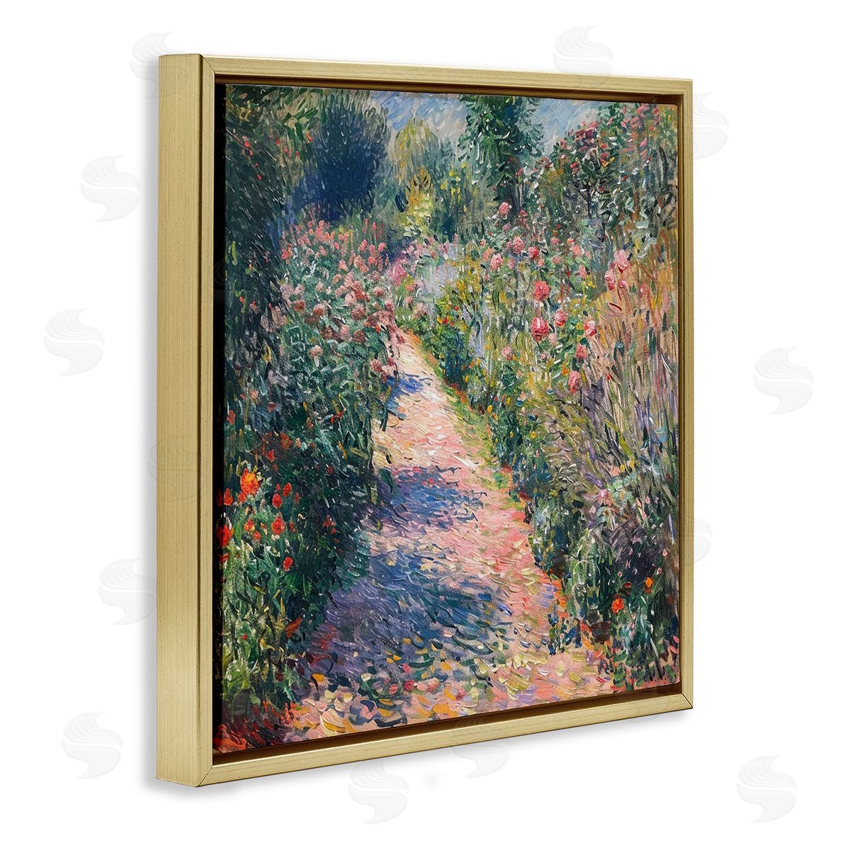 LSR Creative Studio Impressionist Wildflower Path Canvas Wall Art Print