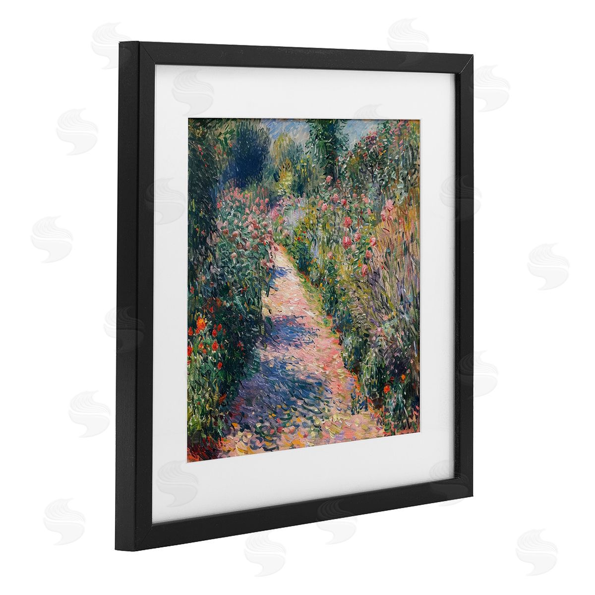 LSR Creative Studio Impressionist Wildflower Path Canvas Wall Art Print