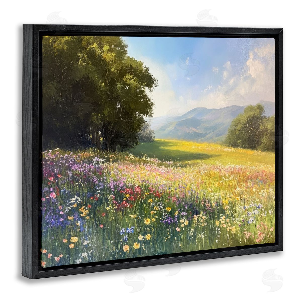 Petal Prints Design Serene Meadow Dream Canvas Wall Art Print