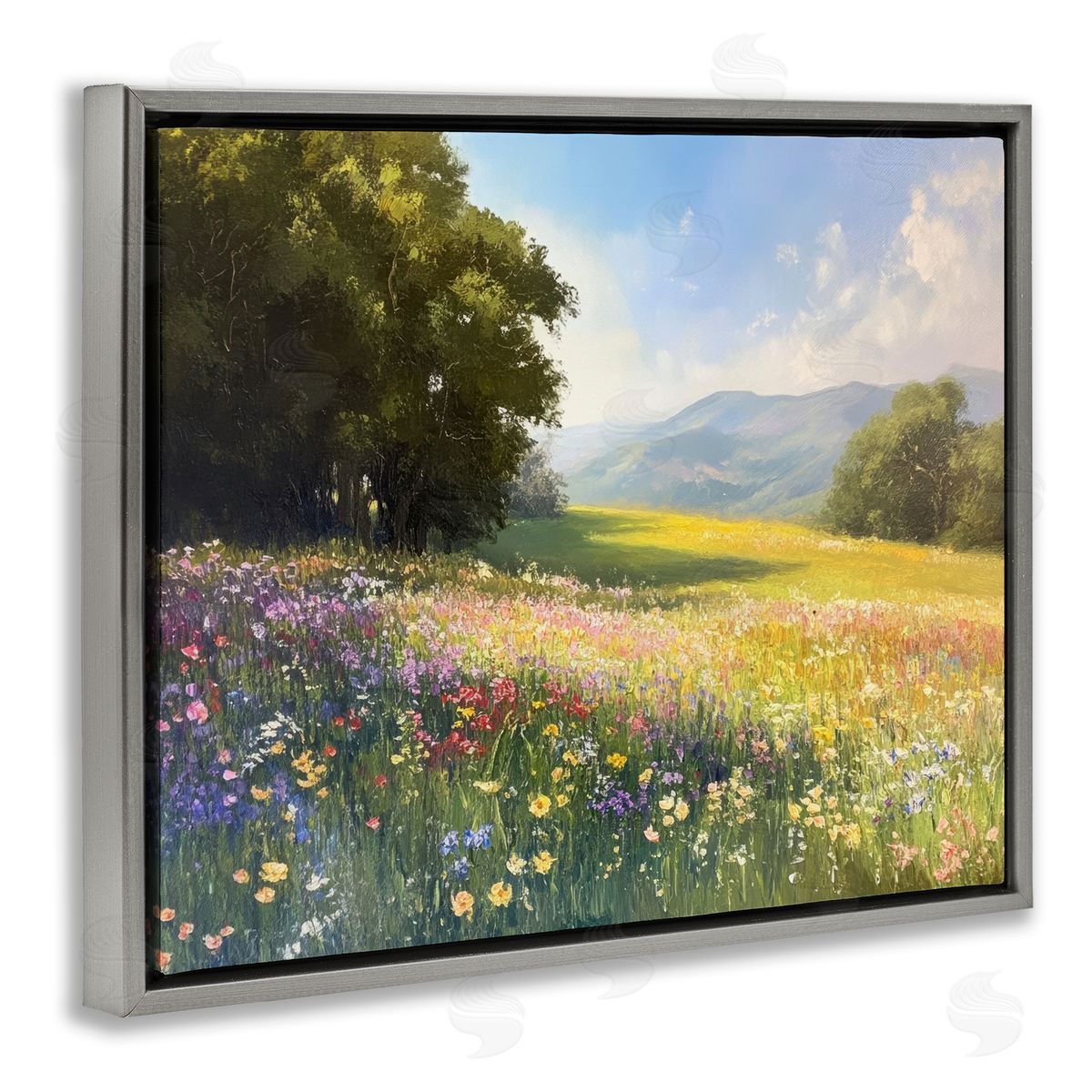Petal Prints Design Serene Meadow Dream Canvas Wall Art Print