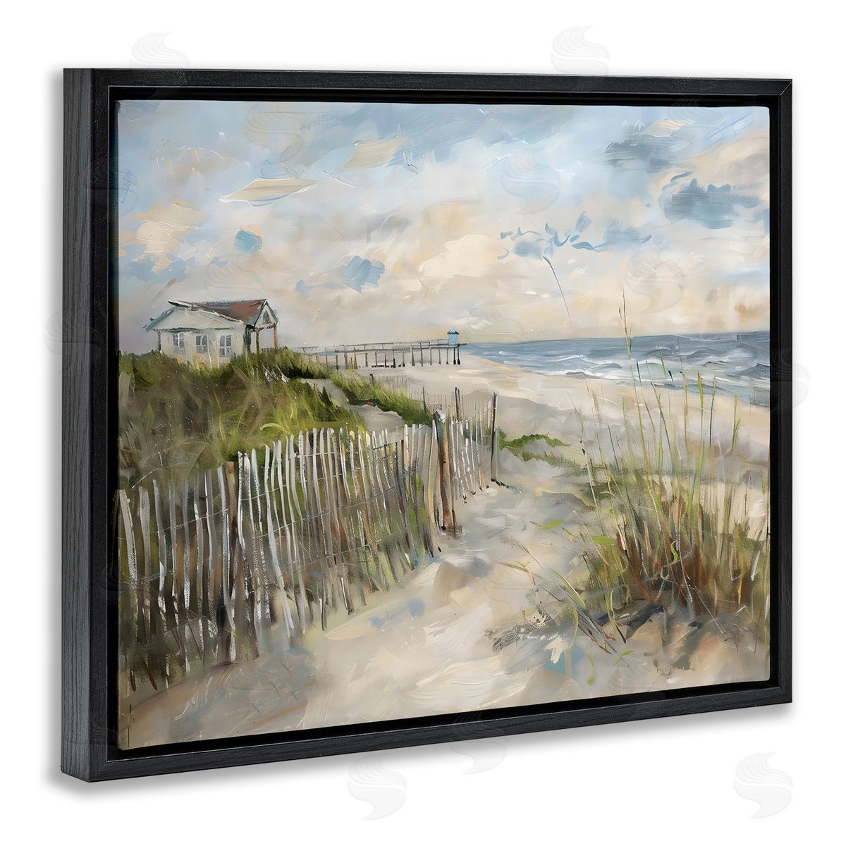 LSR Creative Studio Favorite Spot Beach View Canvas Wall Art Print
