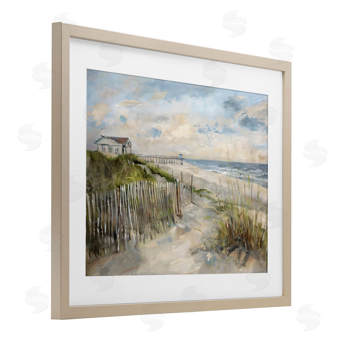 LSR Creative Studio Favorite Spot Beach View Canvas Wall Art Print
