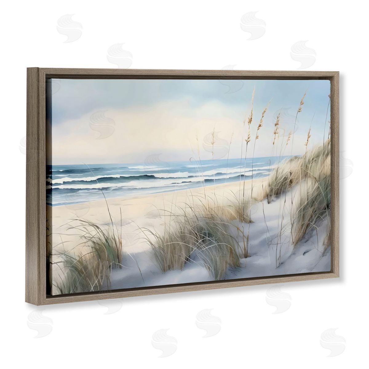 LSR Creative Studio Sand Dunes By Shore Canvas Wall Art Print