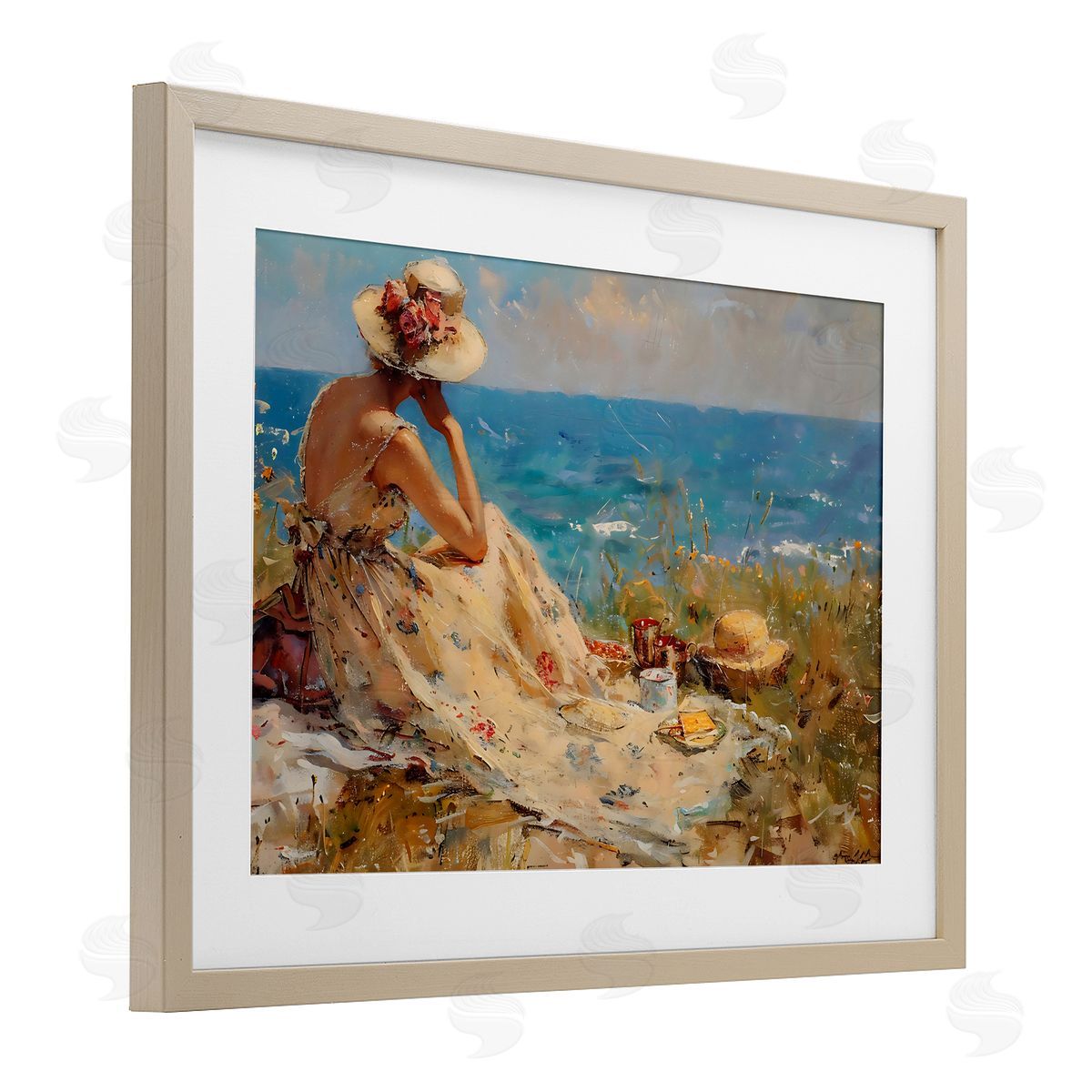 LSR Creative Studio Taking In The View Canvas Wall Art Print