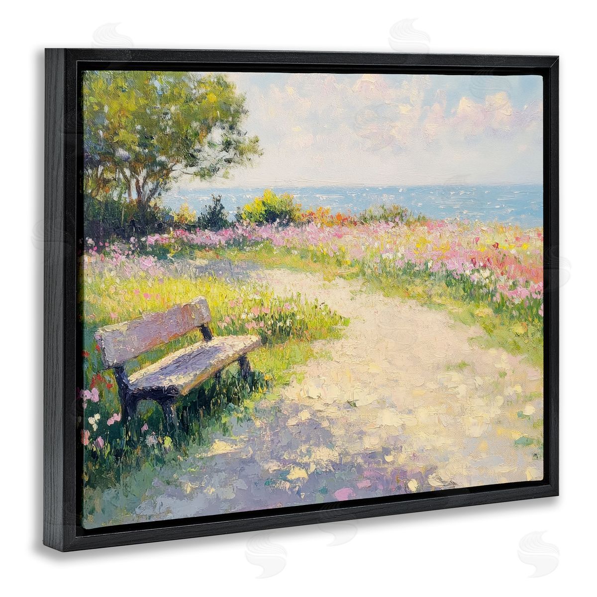 Petal Prints Design Relax And Stay Awhile Canvas Wall Art Print